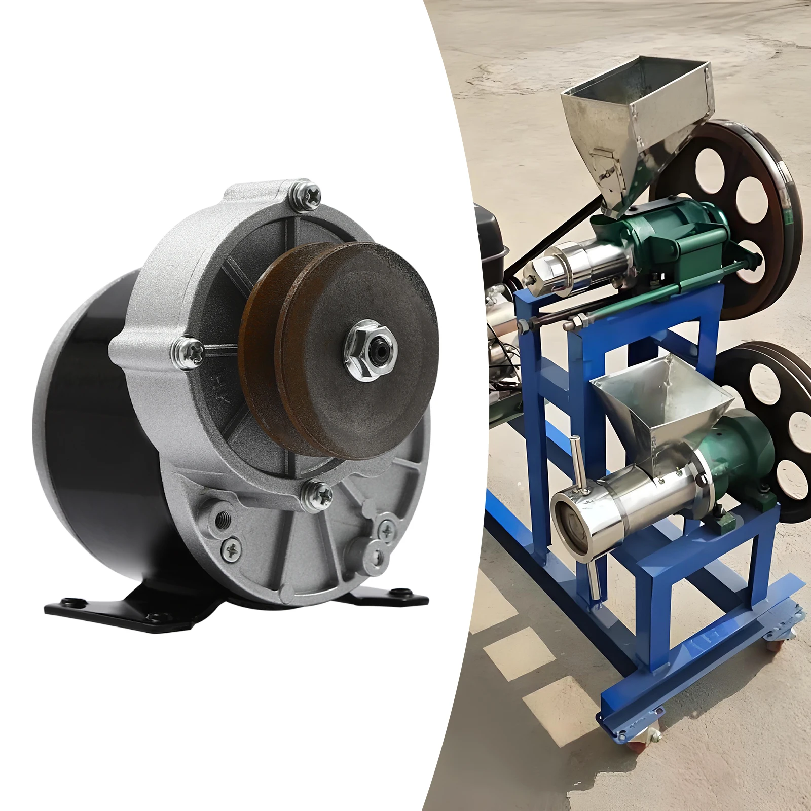 

250W 36V 0-300rpm Gear Reduction Electric Motor Powerful Electric Motor With Belt Pulley Gear Motor For Scooters, E-bikes