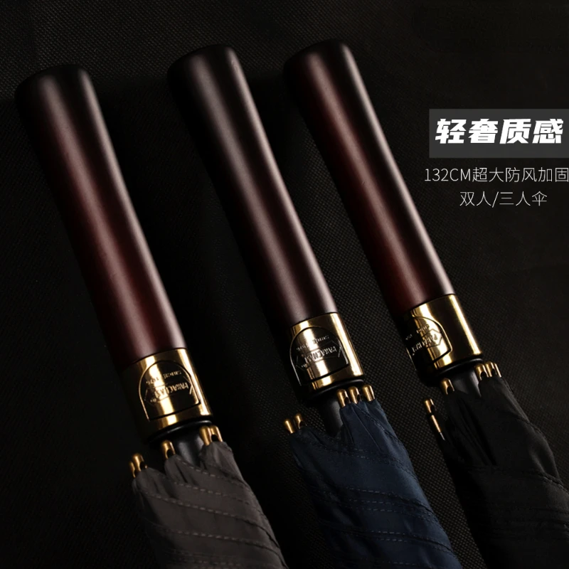 Outdoor Umbrella Fashion Luxury Large Adult Umbrella Uv Protection Long Handle Windproof Paraguas Grande Rain Gear Umbrellas