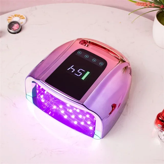 Portable Cordless Low Noise Nail Drill Rechargeable Nail Lamp Set Kit With Uv Led Lamp