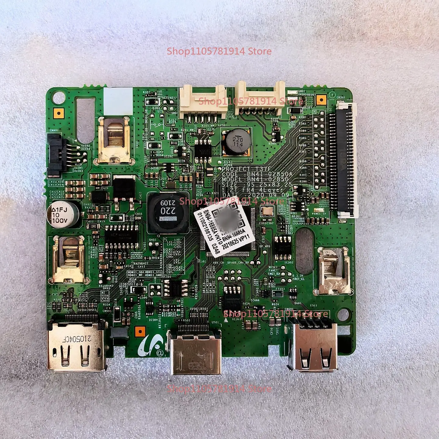 For The Driver Board BN41-02850A Is Suitable for Samsung Monitors, The Physical Picture of The Main Board BN94-16885A