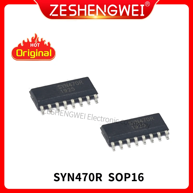 10PCS SYN470R SOP16 SYN470 SOIC16 In the tape Chinese High quality Automotive Remote Keyless Entry