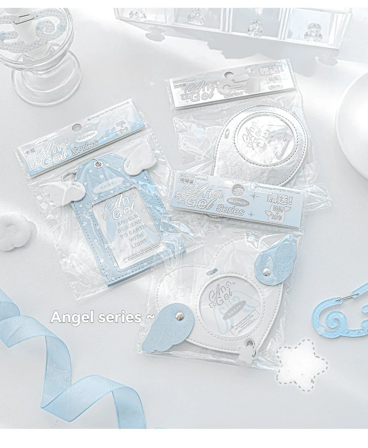 1PC Card Holder Decoration Set Campus Card Protection Set Small Card Backpack Pendant School Card Set Jewelry