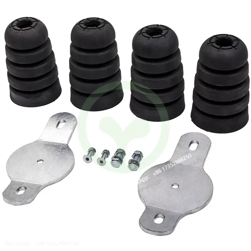Front & Rear Extended Bump Stop Kit with Mounting Brackets for Patrol GU Y61 1998-1999 Off Road Upgrade