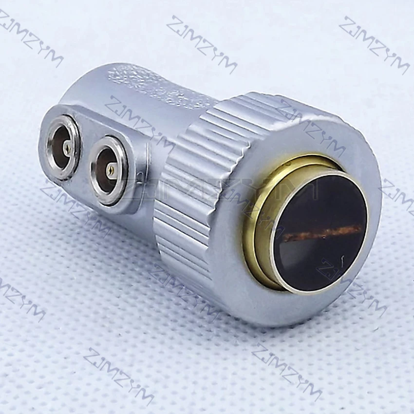 F10 10mm 2.5MHz/4MHz/5MHz Przetwornik Dural Element Dual Straight Beam Probe Przetwornik do ultradźwiękowej sondy defektoskopowej