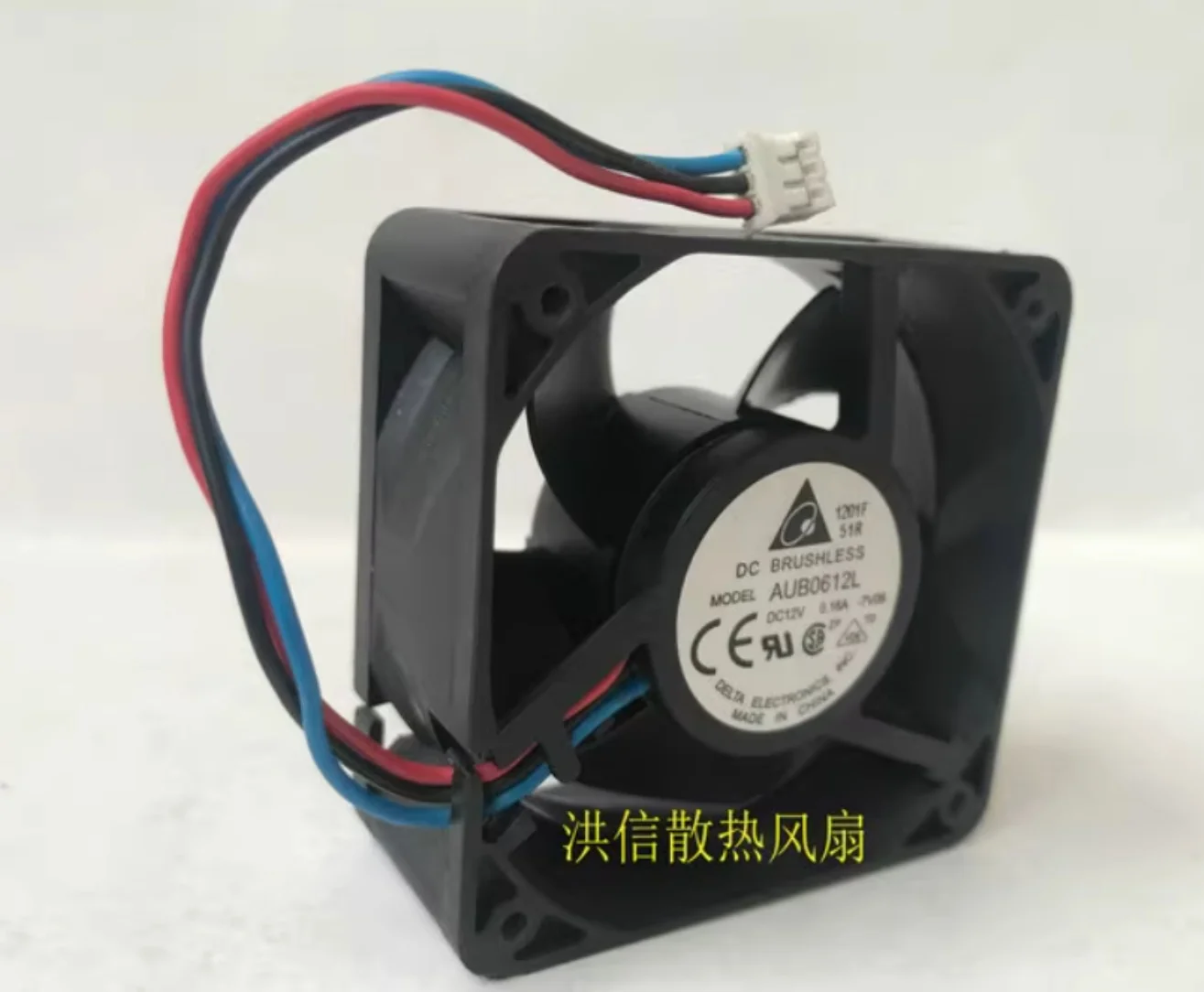 Wholesale: original delta  6025 AUB0612L DC12V 0.16A 6CM3 line mute cooling fan