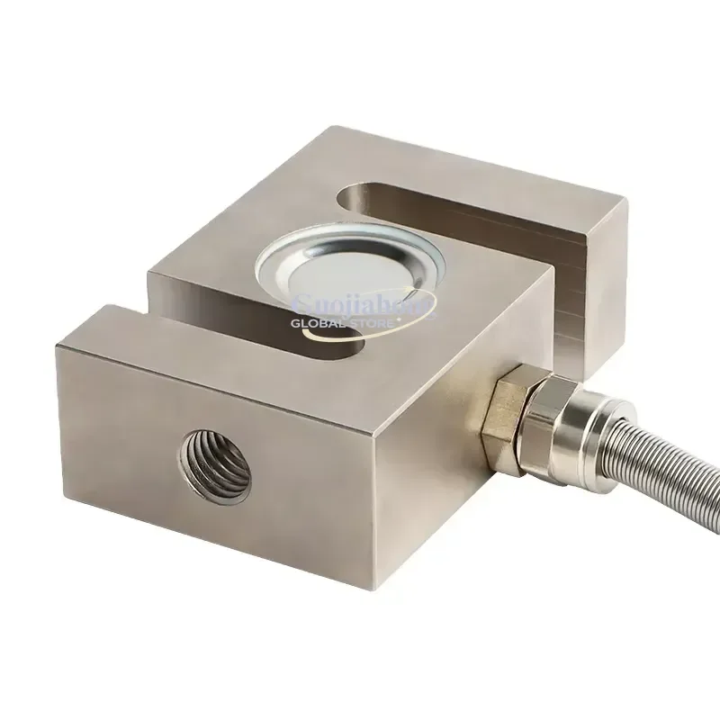 2026 HOT 10Ton Alloy Steel Push Pull Tension Compression Force Test Transducers Crane Overhead Track Scales Sensor S Type