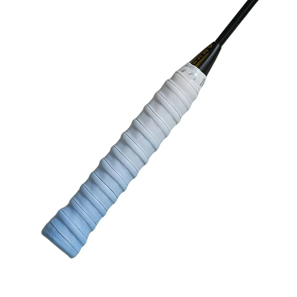 Anti-slip Badminton Handle Wrap Tape Sweat-Absorbent Gradient Color Fishing Rods Band Wear-resistant Shock-Absorbing