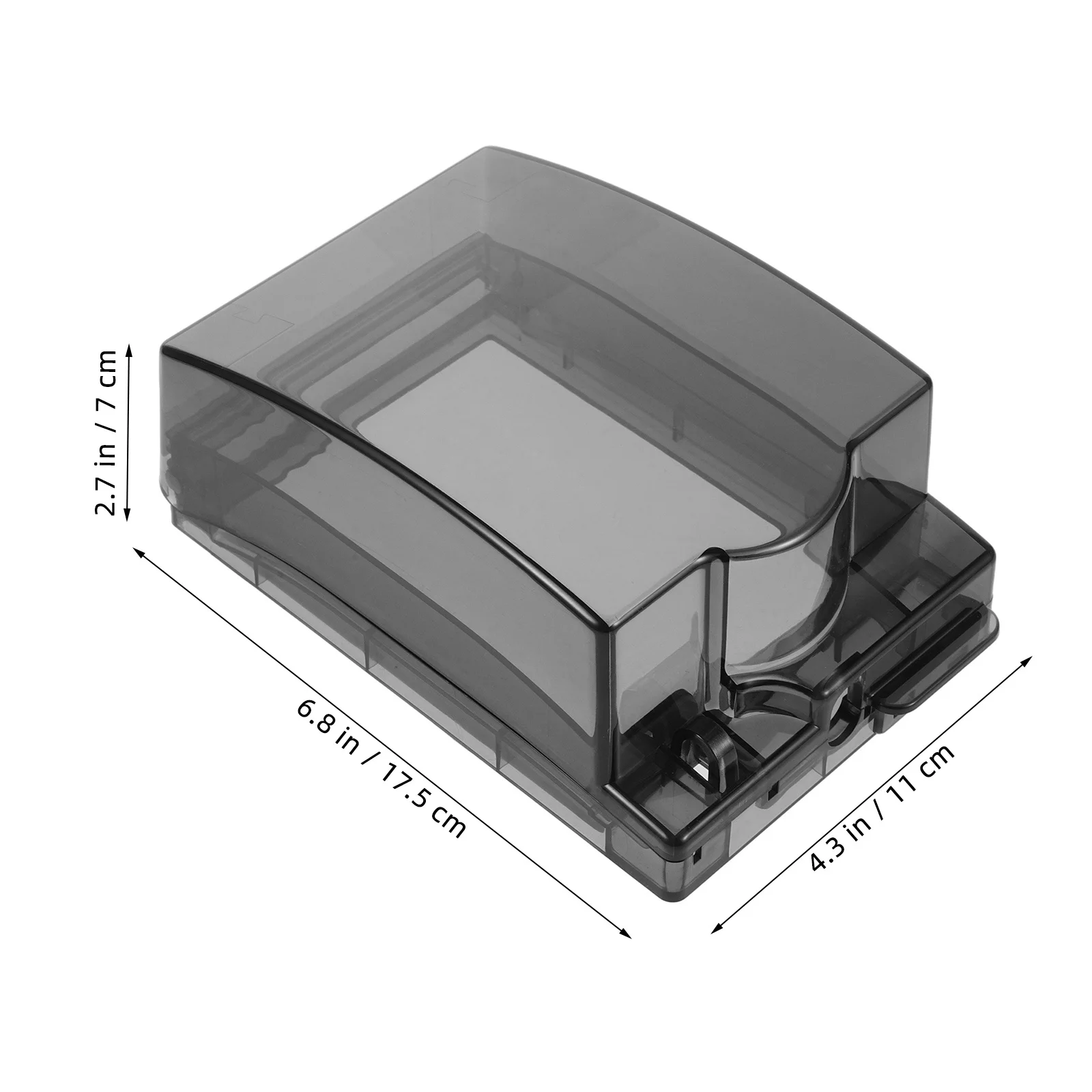 Bathroom Socket Cover Receptacle Protector PP Material Easy Install Adhesive Splashproof Design Outlet Cover Plug Protector