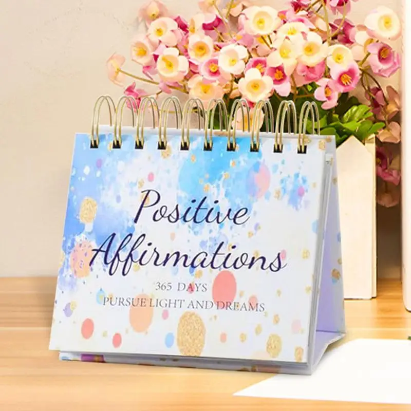 Motivational Desk Calendar Motivational Desktop Calendar Inspirational Desktop Calendar Daily Calendar Desk Accessories For