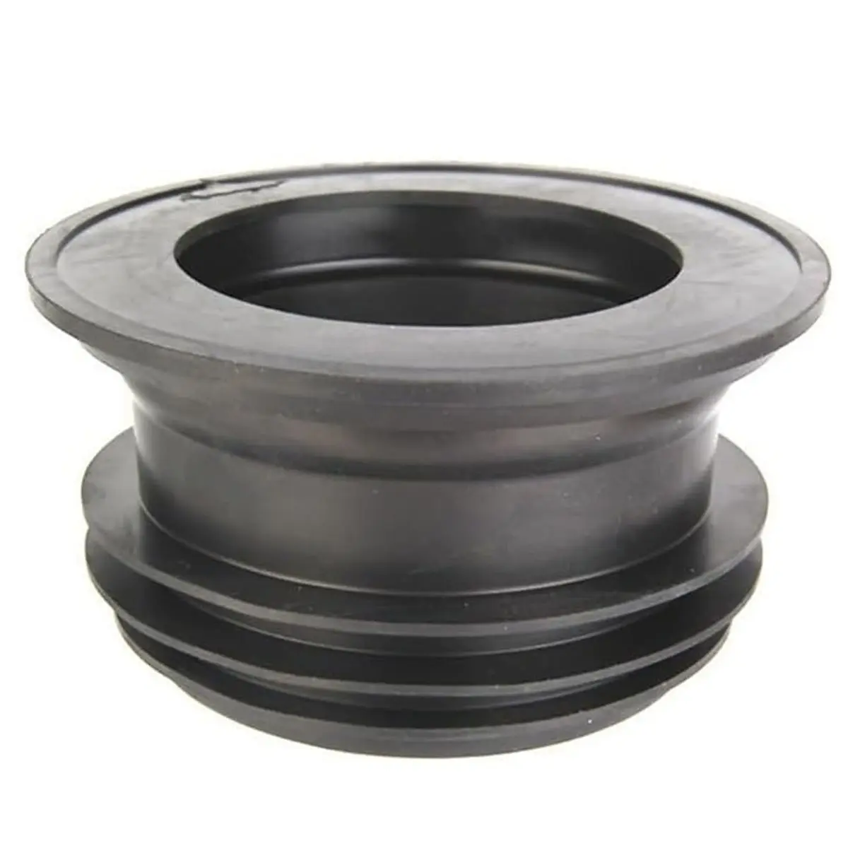 ABFW Toilet Flange Seal Ring for 100-110mm PVC Pipe, Rubber Floor Outlet Gasket for Bowl Connection, Leakproof Spill Sealing