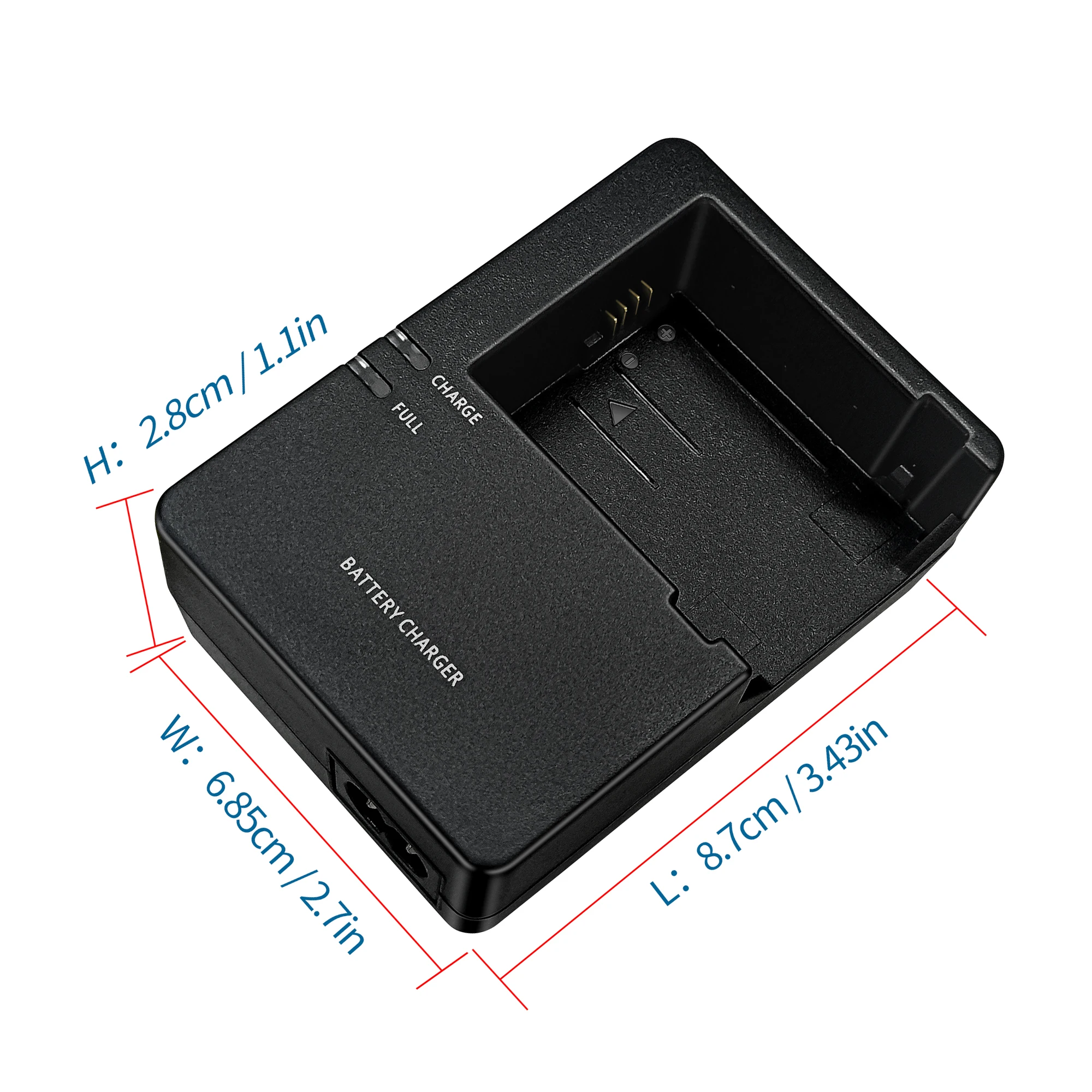 LC-E8 Battery Charger for Canon LP-E8 - Compatible with EOS 600D 650D 700D 550D,Rebel T2i,T3i,T4i,T5i; Kiss X4, X5, X6i Camera