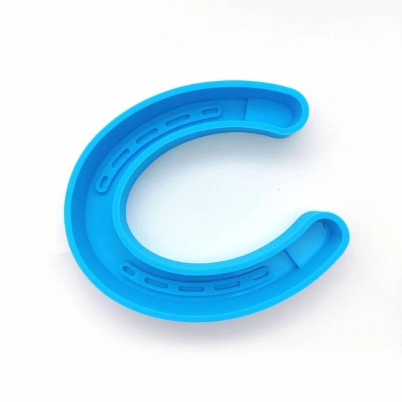 2pcs Diy Pendant Silicone Mold Horseshoe-shaped Mold Suitable for Car Air Outlet Resin Diy Crafts Jewelry Making Home Decor