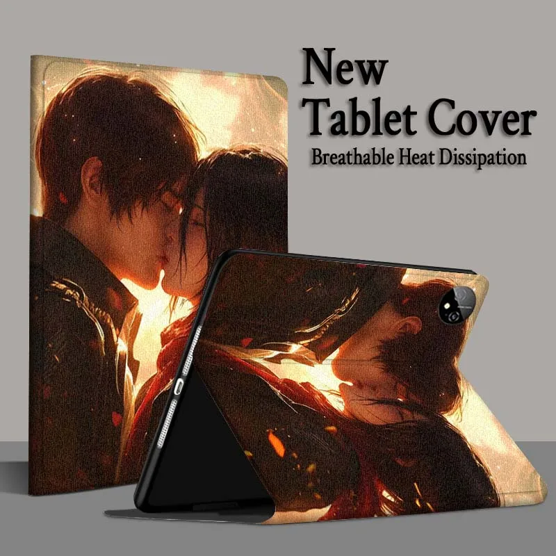 Attack on Titan Couples For Honor Pad Tab Magic GT GT2 6 X8 V7 V8 X9 8 9 13 X8a X9a Pro 10 12.1 12.5 Inch Tablet Case
