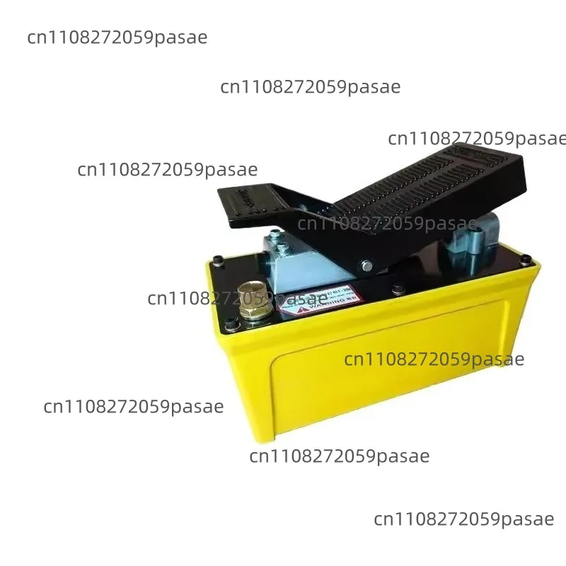 Air Hydraulic Pump Air Actuated Foot Pump 10000PSI Frame Machine Pump for Auto Body Frame Machines and Pulling Post 1.6L