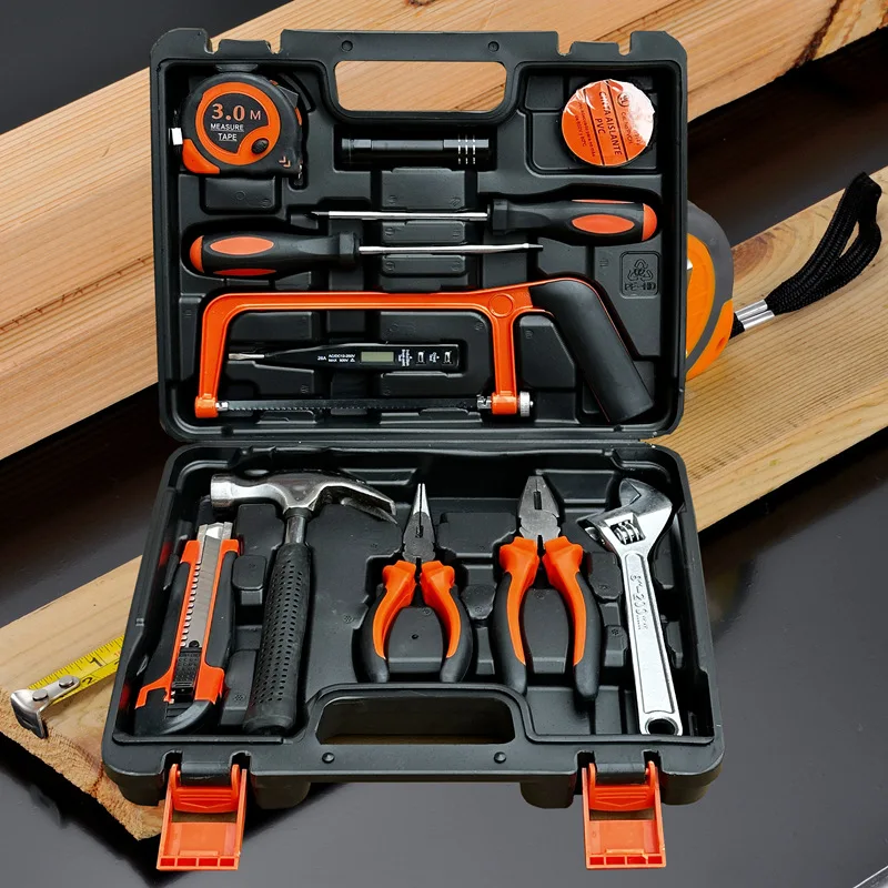 13PCS Household Tool Set Hardware Combination Set Tool kit Carpentry Electrician Hand Tools