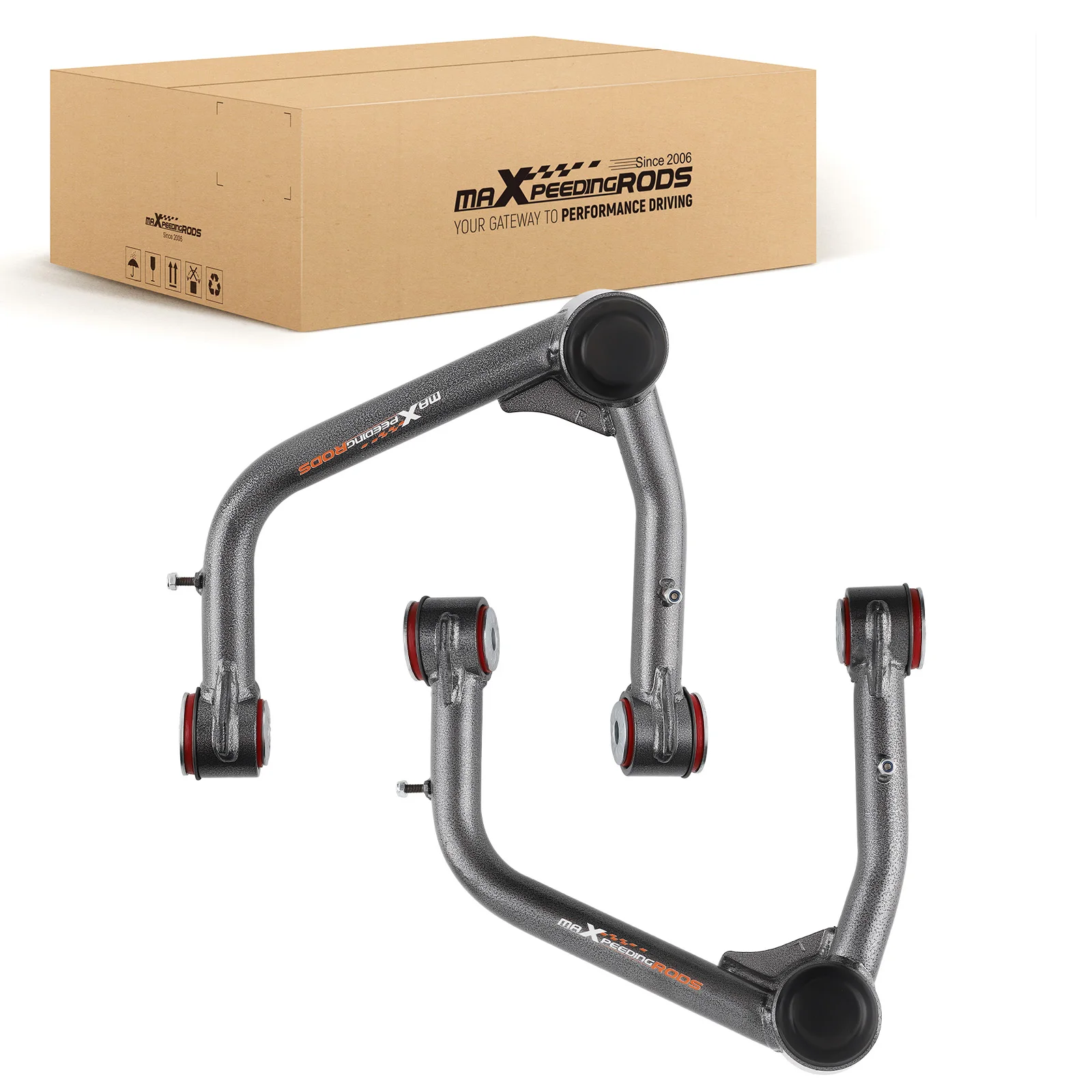 Front Upper Control Arms 2-4” Lift for GMC Sierra 1500 Silverado 1500 2019-2022