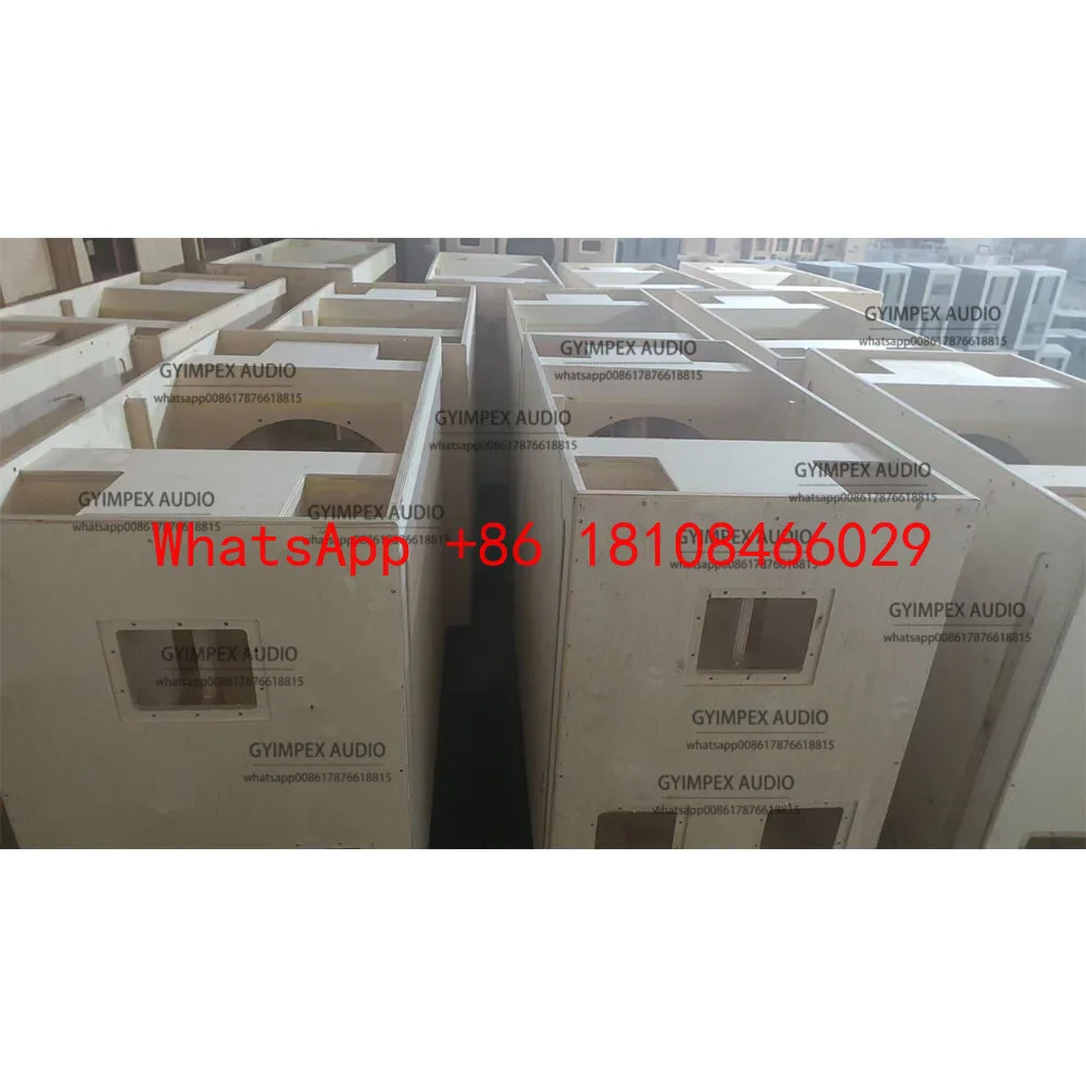 

Professional by Guangzhou Factory Speaker 21 Inch Subwoofer Wheels Board Plywood Woofer Sub Design Box Speaker Sound System