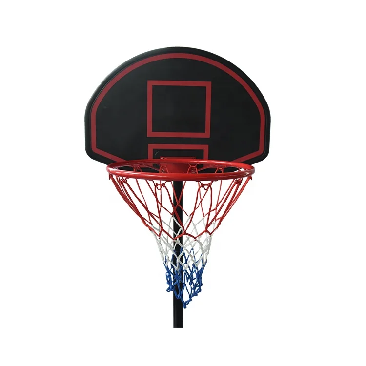 نوعية جيدة اليد البلاستيك داخلي في الهواء الطلق المحمولة للأطفال قابل للتعديل ارتفاع كرة السلة هوب