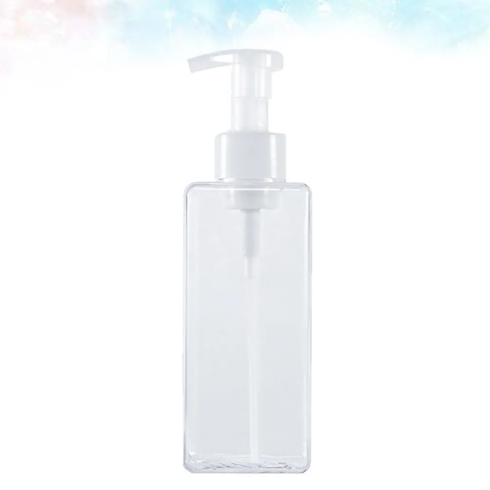 4Pcs Portable Dispensing Bottles Large Capacity 650Ml Plastic Pump Bottles for Travel Home Hotel Shower Gel Lotion Emulsion Soap