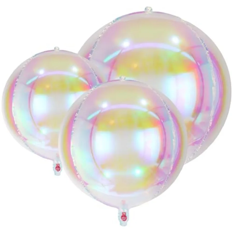 

18 Pcs Foil Balloons Shiny Round Balloons Set Large Balloon Garland Arch for Birthday Graduation Wedding Bachelorette Party Dec