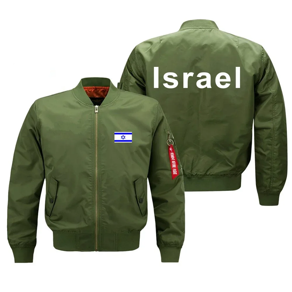 

New Israel Pilot Jacket Men Military Tactical MA-1 Classic Jackets Male Spring and Autumn Baseball Coat