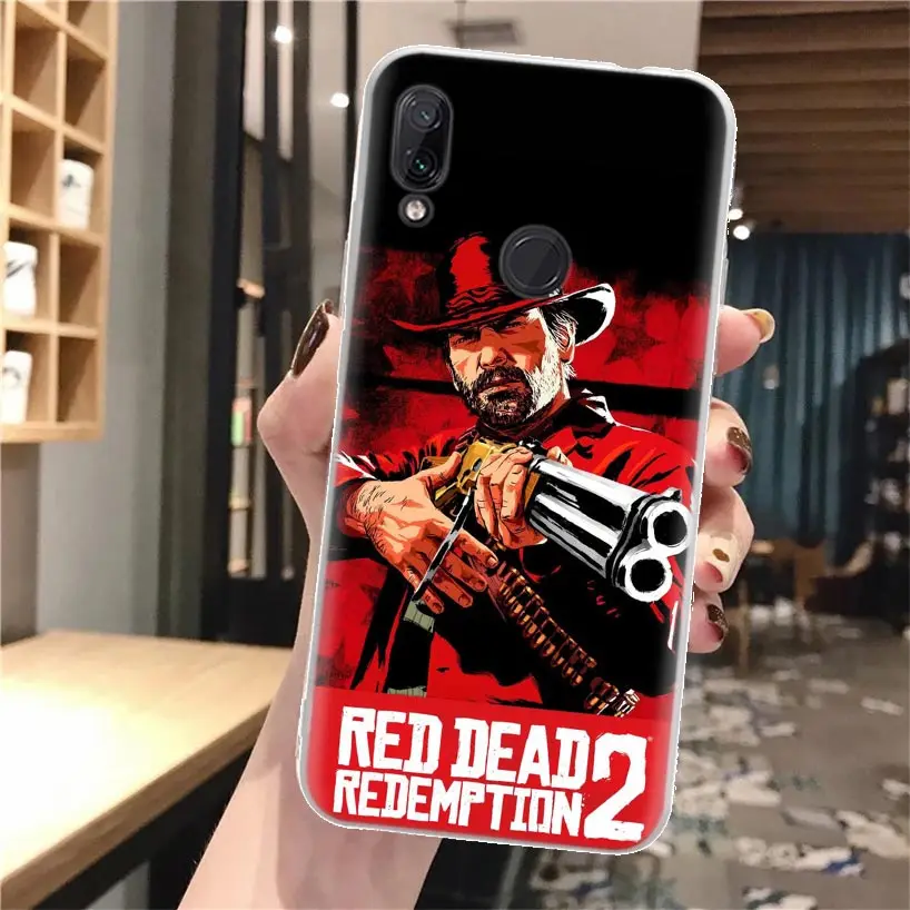 Red Dead Redemption 2 Soft Phone Case For Xiaomi Mi 12T 11T 10T 9T 11 10 Lite 12 Pro 12X 11i 9 8 13 5X 6X Ultra Pattern Housing