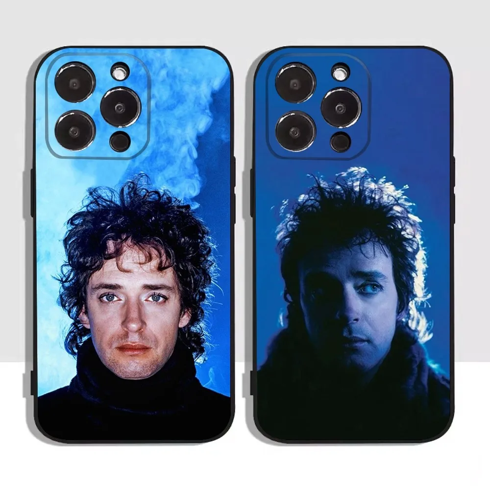 G-Gustavo C-Cerati Phone Case For iPhone 15,14,13,12,11,Plus,Pro Max,XS,X,XR,SE,Mini,8,7 Soft Silicone Black Cover