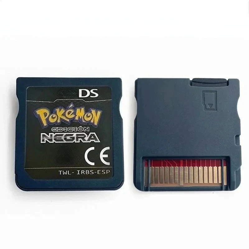 ESP USA NOE Pokémon Schwarz und Weiß 1 2 Schwarz und Weiß SoulSilver HeartGold DS NDS 3DS Videospiel-Kassette