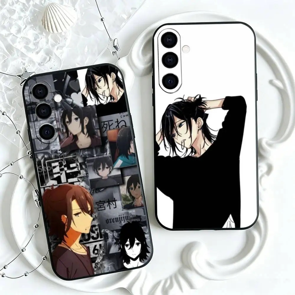 Popular Izumi Miyamura  Phone Case Black Silicone Soft For Samsung Galaxy A73,A72,A71,A70,A53,A52,A51