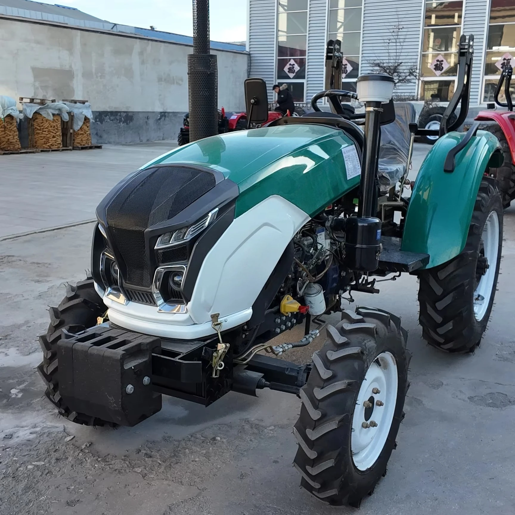 User-friendly Compact Agricultural Tractor 50 HP Easy Operation High Performance for Family Farm China Supplier