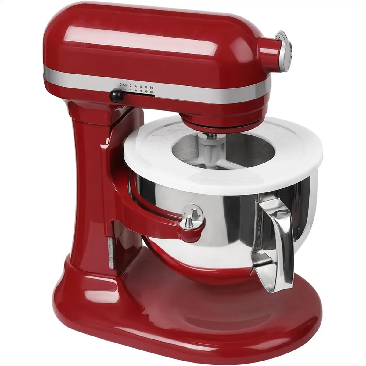 【BRAND NEW】2PCS Mixer Bowl Lid Covers for 5.5-6QT Bowls Stand Mixer Splash Guard Lids Prevent Ingredients From Spilling