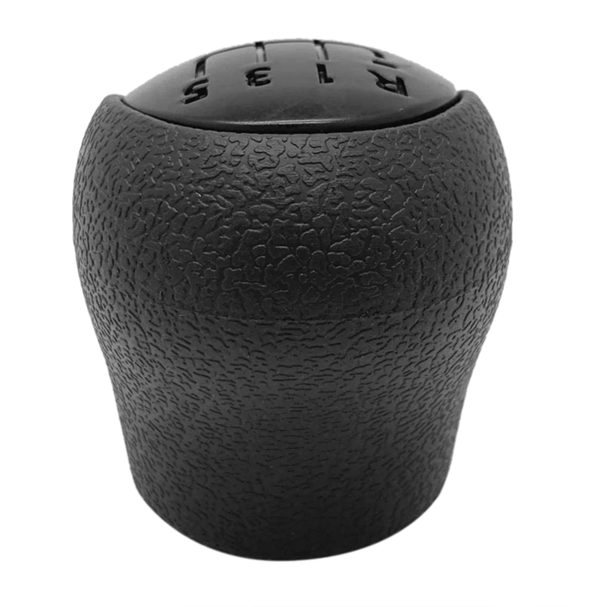 Black 5 Speed Gear Lever Stick Shift Knob Gear Shifter Knob Head for Renault Clio Kangoo 2006-2008