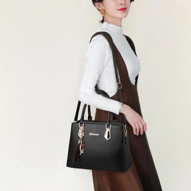 2pc/set Women Fashion Casual Totes, Luxury Handbags ,Designer Shoulder Bags, Crossbody Composite Bag Bolsos