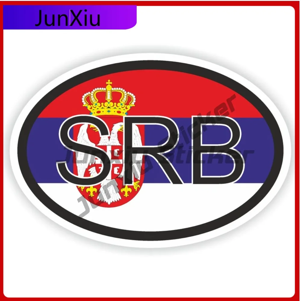 

Serbia Country Code Srb Oval Sticker With National Flag Badge Sticker Decals Csuv Stickers And Decals Custom Made Tuning Car Pvc