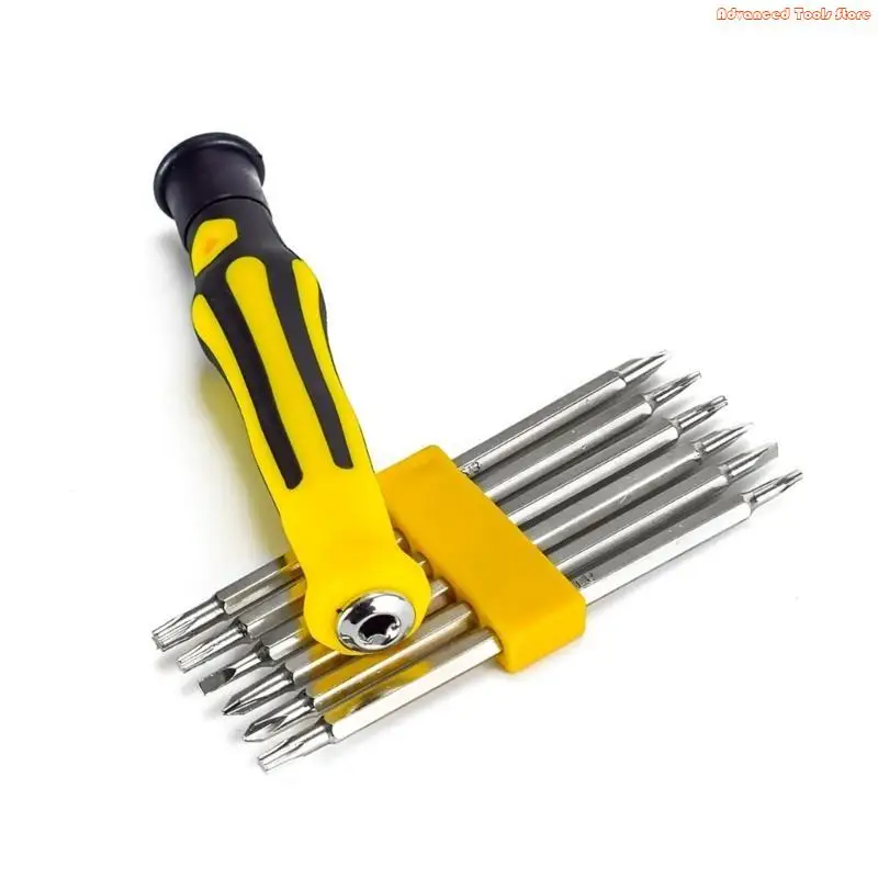 12 In 1 Insulated Screwdriver Set Screwdriver Tool Electrician Multifunctional Interchangeably Screwdriver W91B