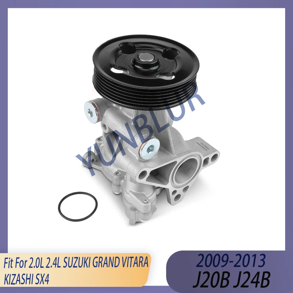 

Engine Part Cooling system Water Pump Fit 2.0 2.4 L J20B J24B 09-13 GAS For SUZUKI GRAND VITARA KIZASHI SX4 1652100 1740078890