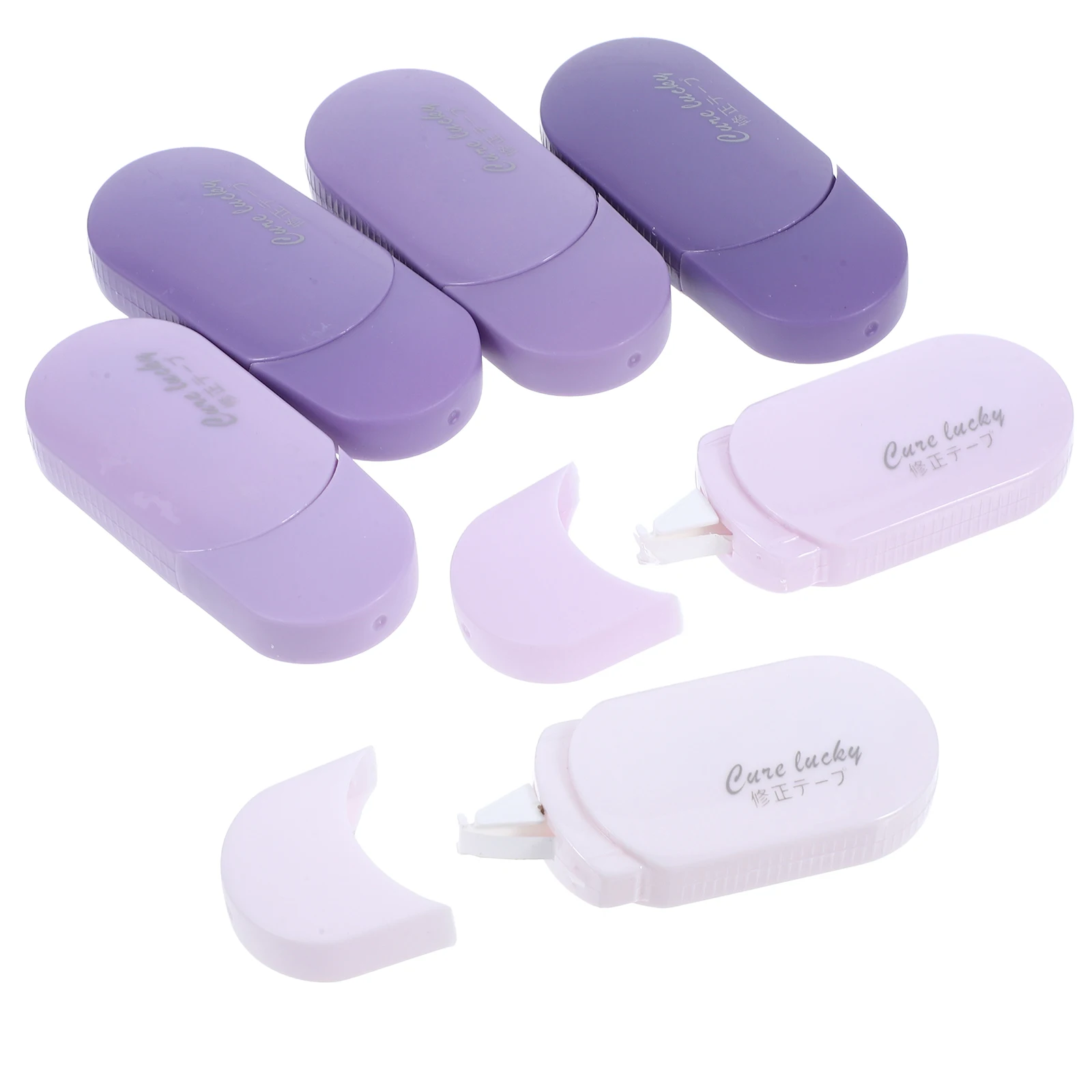 

6pcs Correction Tape Clean White Tape Portable Design Easy Use School Supplies Student Friendly Office Supplies