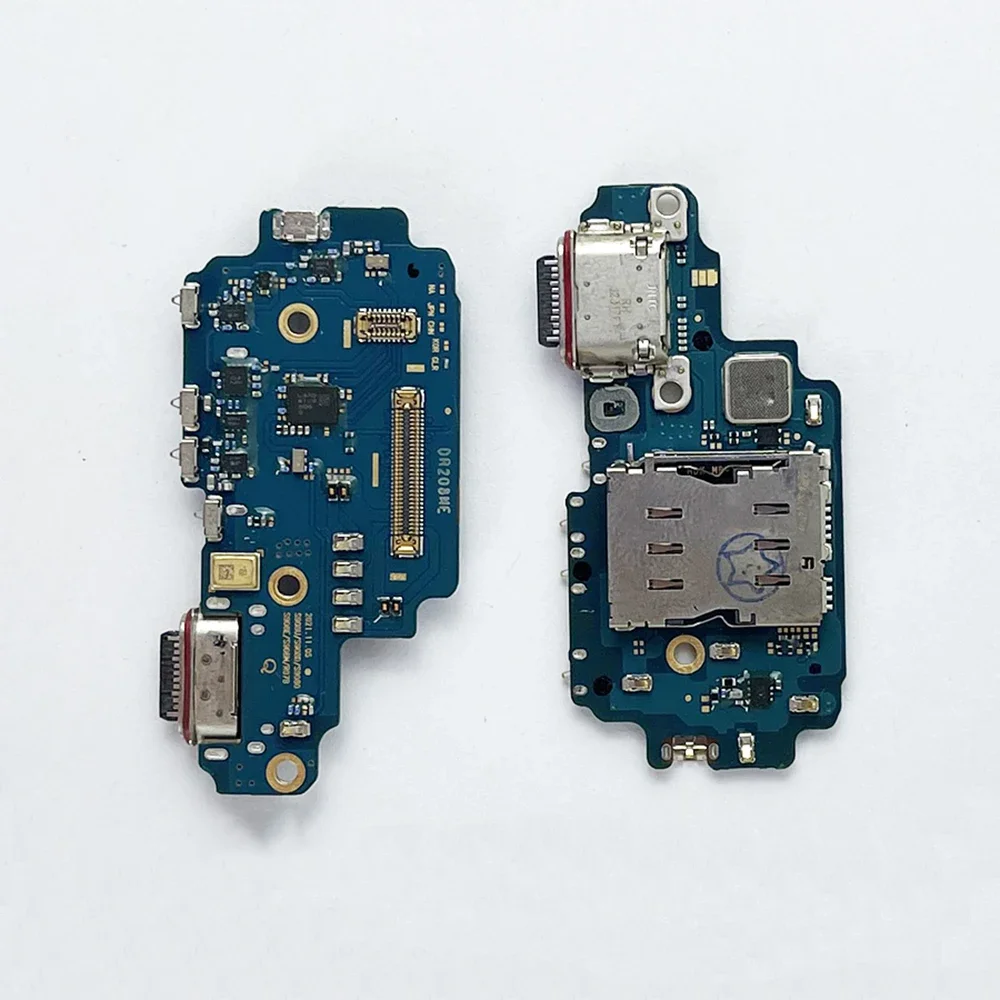 Port ładowania USB Jack złącze dokujące płytka ładująca do Samsung Galaxy S22 Ultra 5G SM-S908U (wersja amerykańska) — zdjęcie 3