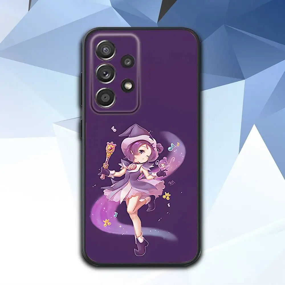 حافظة هاتف M-Magical Anime Do-Re-Mi لهاتف سامسونج S 25,24,23,22,30,21,10,9,Ultra,Plus,Lite,FE,4,5G حافظة سوداء ناعمة