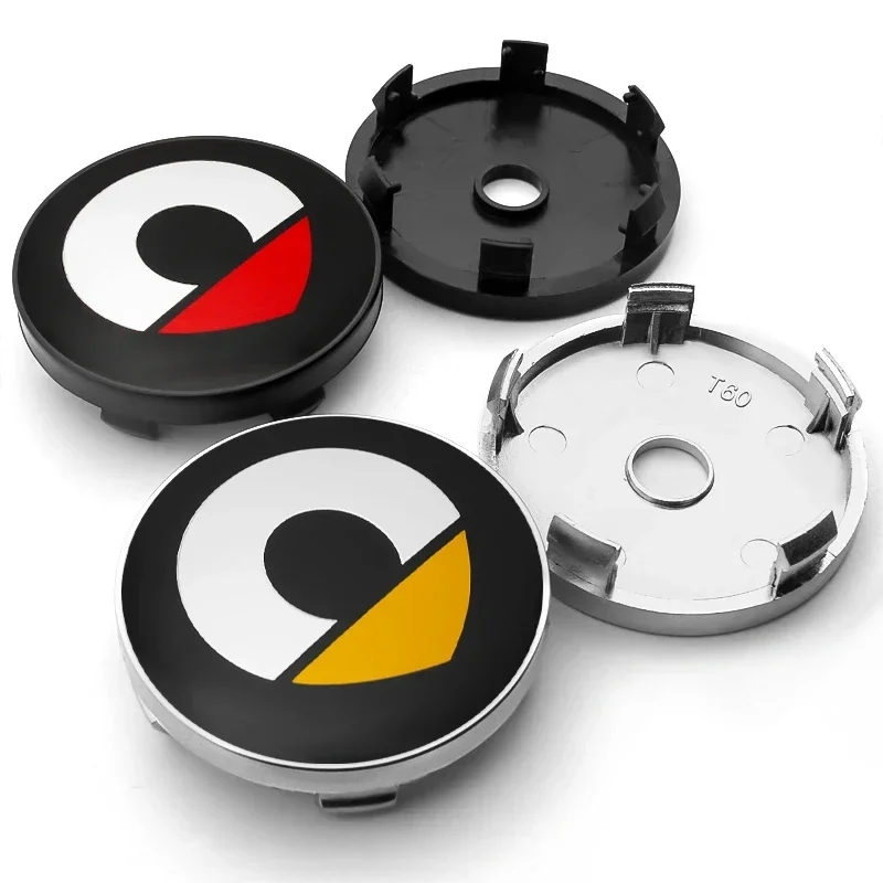 

4pc 56/60mm Car Wheel Center Hub Cap Rim Cover Emblem Stickers for Smart Fortwo Forfour 453 451 Roadster Accessories Car Styling