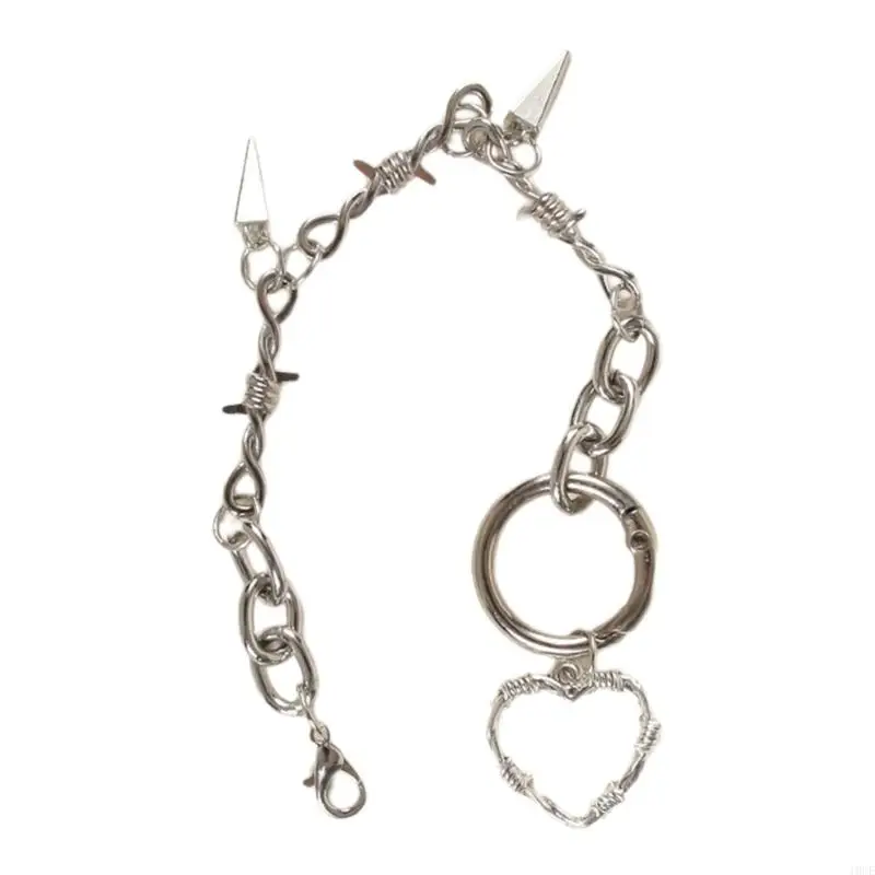 Punk Shoe Chains Detachable Metal Shoe Chain Charm Footwear Decoration Accessories For Sneakers Boot Embellishment 