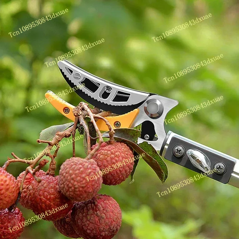 SK5 High-altitude Scissors Tree Cutting Tools Aluminium Alloy Garden Scissors Cutting Fruits Scalable Professional Work Tools