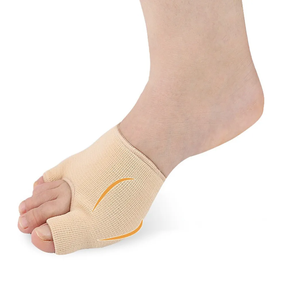 

Pain Relief Bunion Correcter Breathable U Shape Toe Sleeve Splint Size Gel for Hallux Valgus Correction Bunion Relief Kit