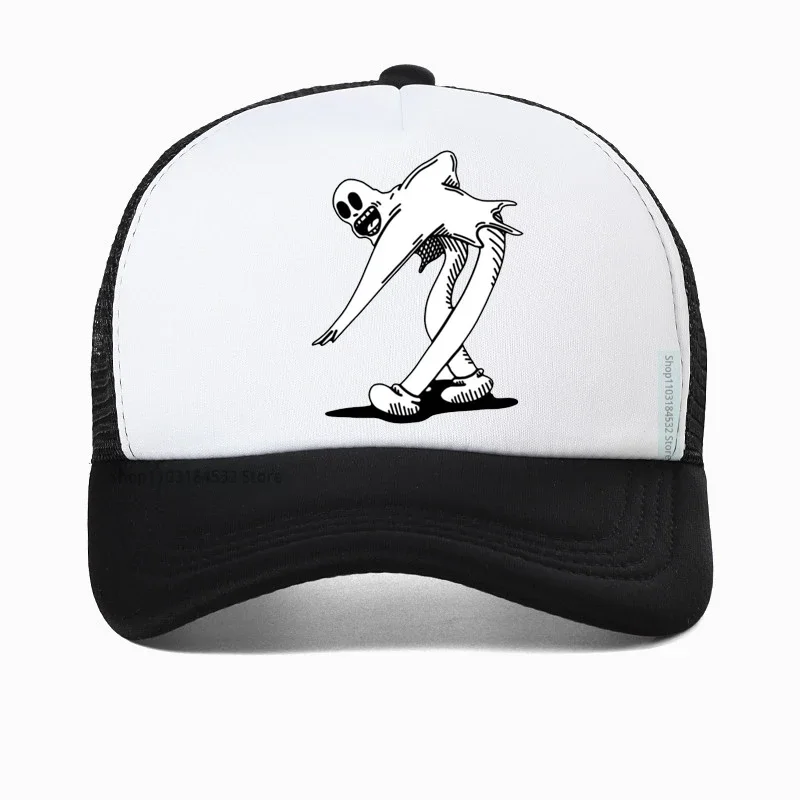 

Ghostemane baseball cap Men's Fashion Hip Hop Metal Rock hat Gothic Dad hat fashion summer Mesh Breathable Trucker hats
