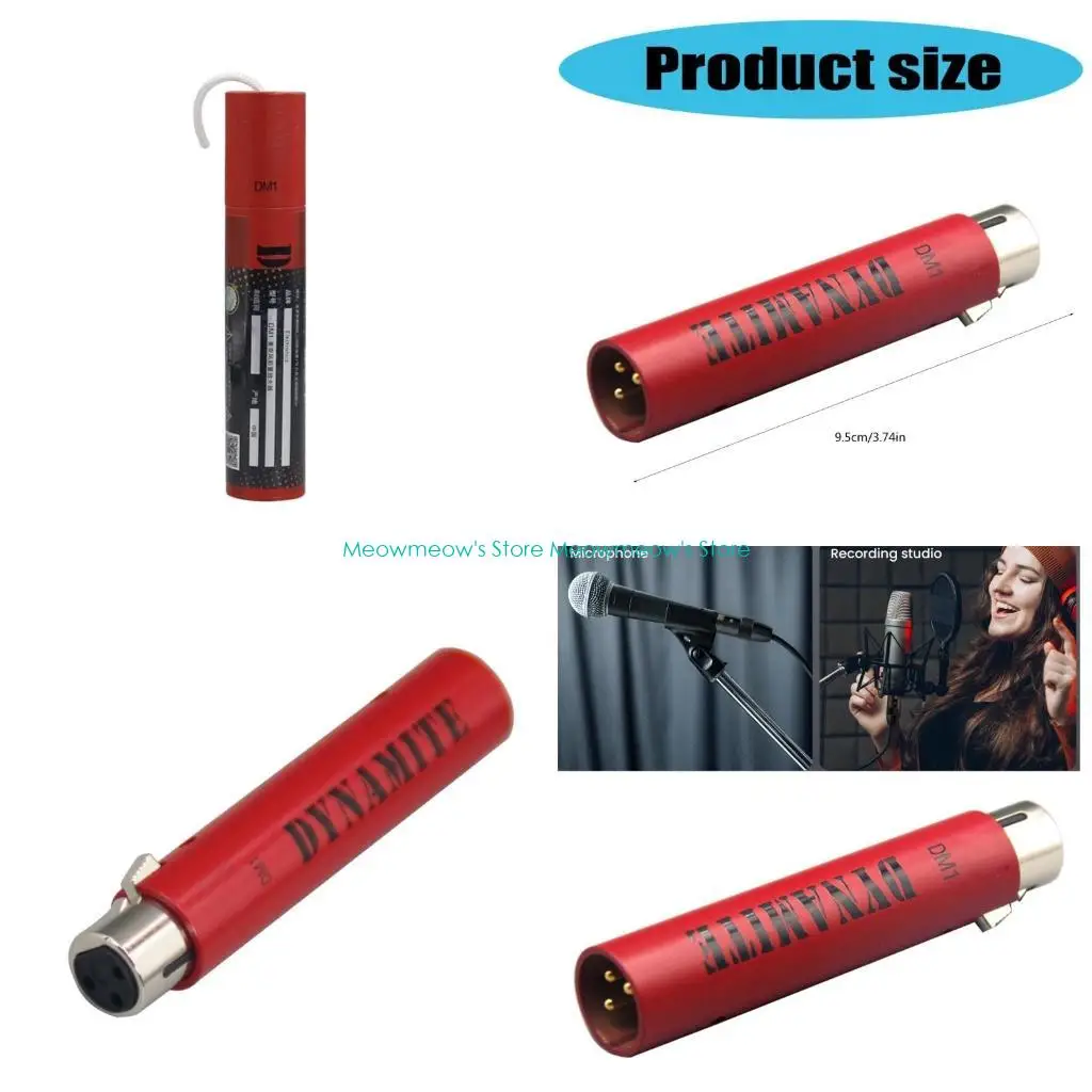 W91AエレクトロニクスDM1アクティブインラインマイクプリアンプステージ独立