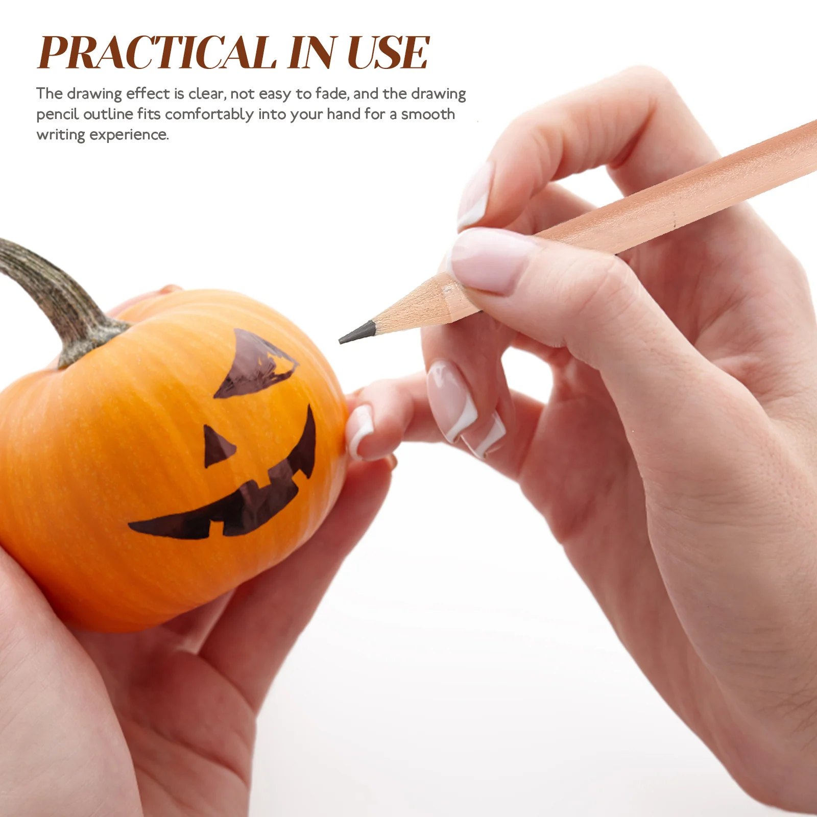 10 Pcs Halloween Decor Witch Broom Pen Pencil (Broom Pencil) 10pcs Comfortable Grip Pencils Gift Convenient Writing Office