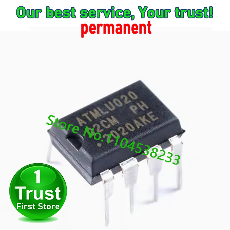 AT24C02C-PUM  02CM DIP-8  10PCS/LOT Trust First   in stock