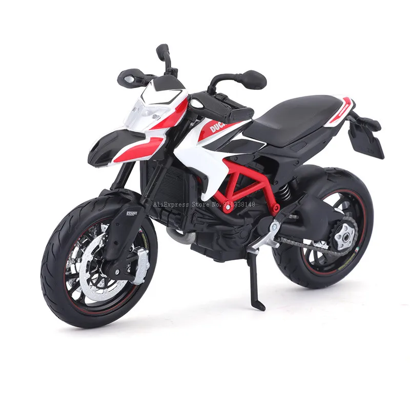 Maisto-motocicleta Ducati Multistrada 1200S, modelo de fundición a presión, juguete estático, tanque de combustible de Metal, Colección genuina, 1:12