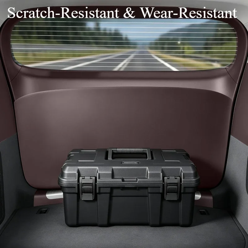 Tailgate Anti‑Collision Anti‑Scratch Protective Mat For DENZA D9 Trunk Anti‑Kick Pad Custom Precise Fit Interior Mod Accessories