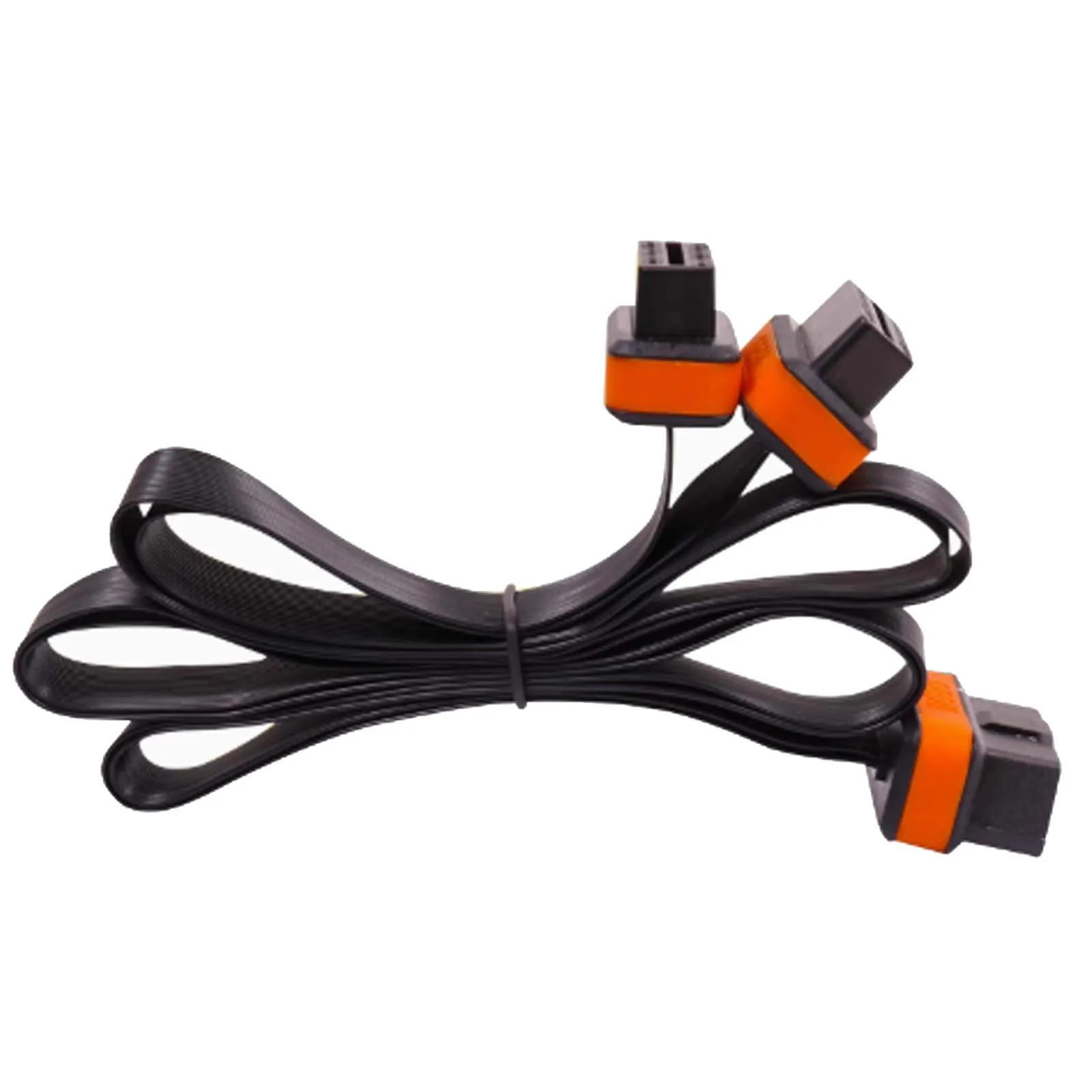 

Ultra-thin 0.3m OBD2 Splitter Cable, 16-core Car OBD 1-to-2 Adapter Extension Cable